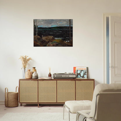 NORTHERN LAKE 1913 - Tom Thomson Brushed Aluminum Print - 70x100 cm / 28x40 inches | Tom Thomson Aluminum Print | Tom Thomson Prints