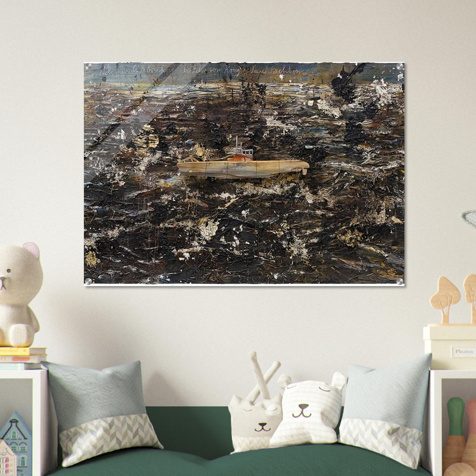 FOR VELIMIR KHLEBNIKOV THE DOCTRINE OF WAR BATTLES 2010 - Anselm Kiefer Acrylic Print - 70x100 cm / 28x40″ inches | Anselm Kiefer Wall Art | Anselm Kiefer Prints