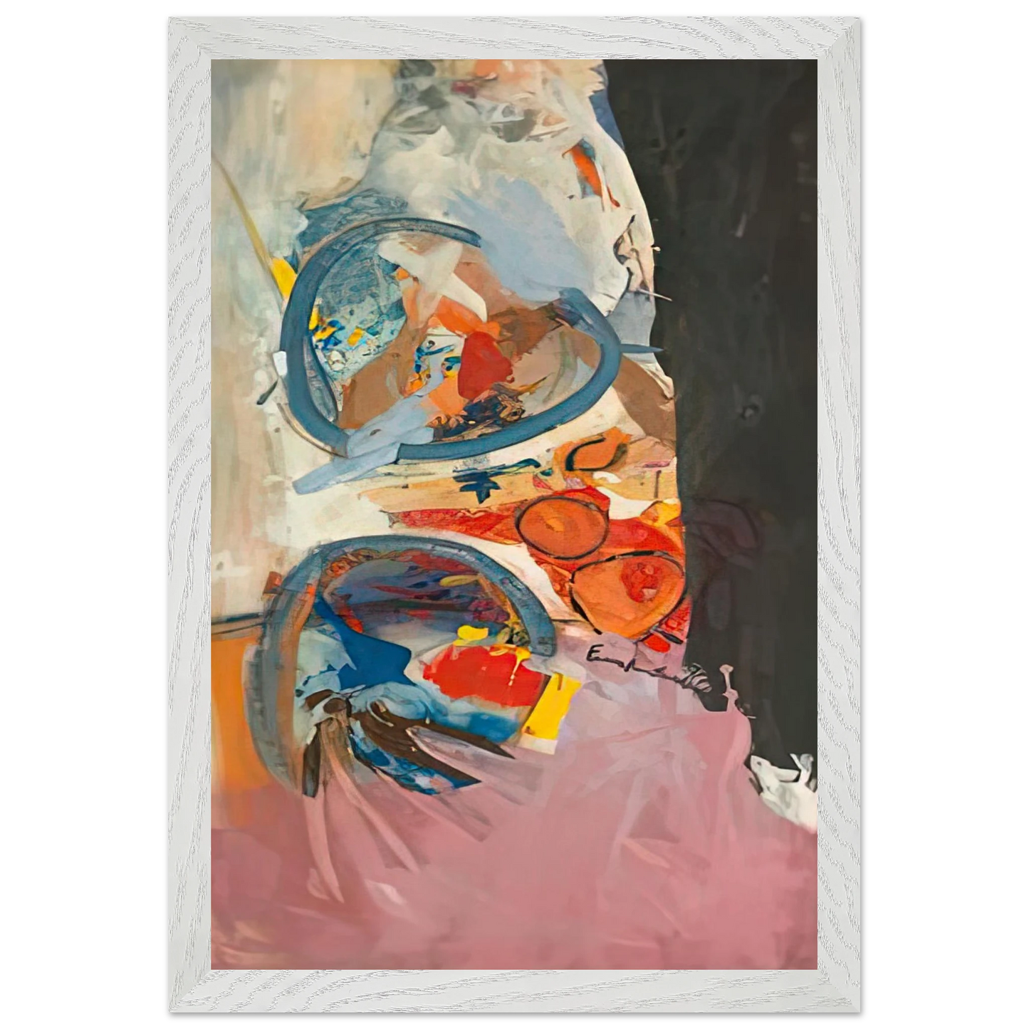 Helen Frankenthaler - Take Off, 1956- Wall Art - 30x40 cm / 12x16 inches - Fine Art Poster-canvas - -