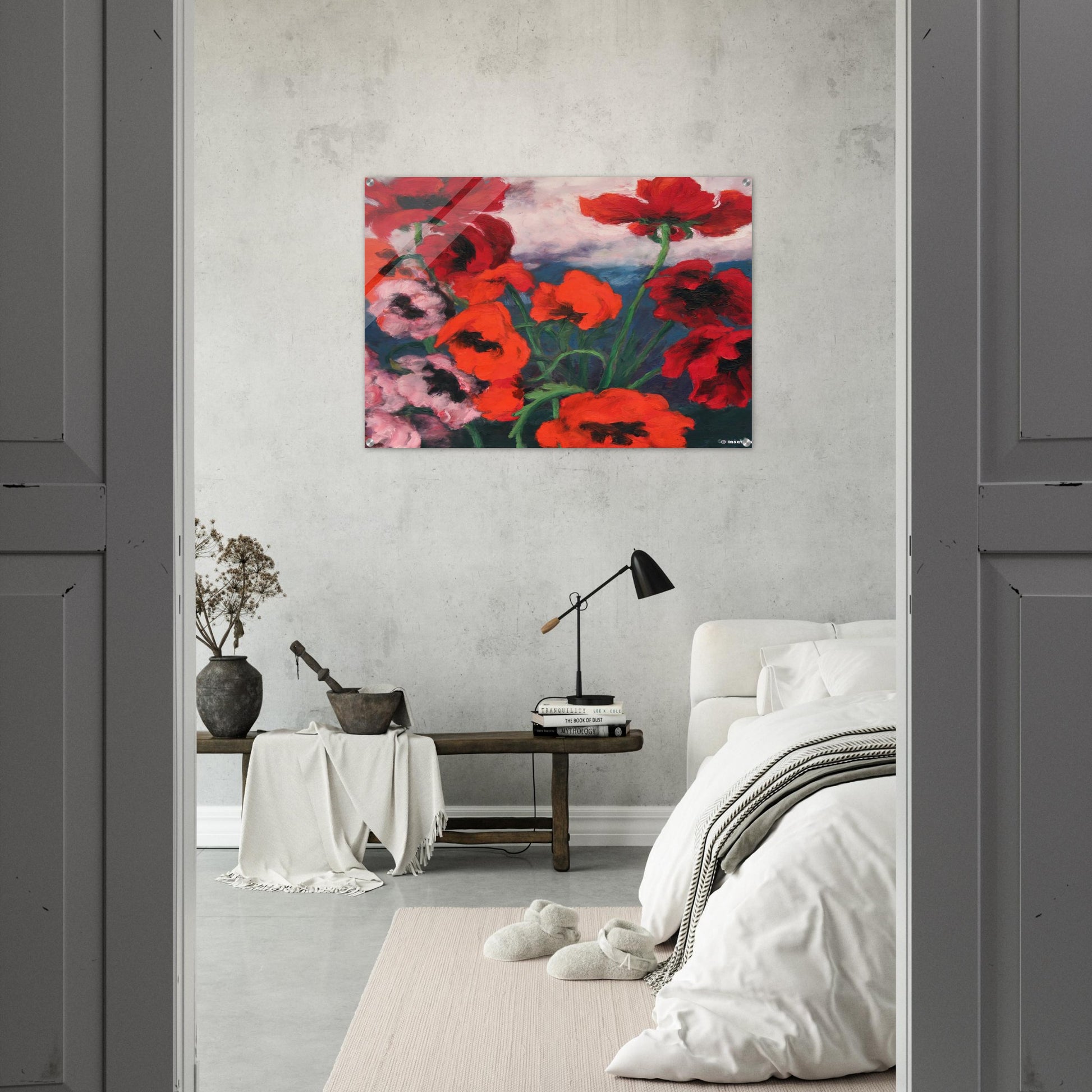 Large Poppies - Emil Nolde Acrylic Print - 70x100 cm / 28x40″ inches