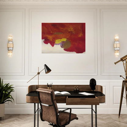 Byzantium III - 1958 - Theodoros Stamos Brushed Aluminum Print - 70x100 cm / 28x40 inches | Theodoros Stamos Aluminum Print | Theodoros Stamos Prints