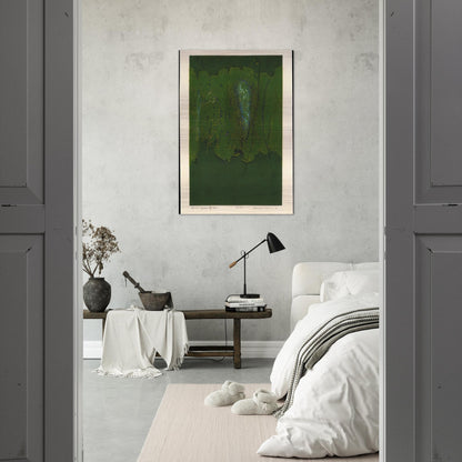 Winter in Green - 1970 - Hiroyuki Tajima Brushed Aluminum Print - 70x100 cm / 28x40 inches | Hiroyuki Tajima Aluminum Print | Hiroyuki Tajima Prints