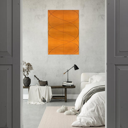 COLUMN PAINTING 16 2004 - Robert Mangold Brushed Aluminum Print - 70x100 cm / 28x40 inches | Robert Mangold Aluminum Print | Robert Mangold Prints