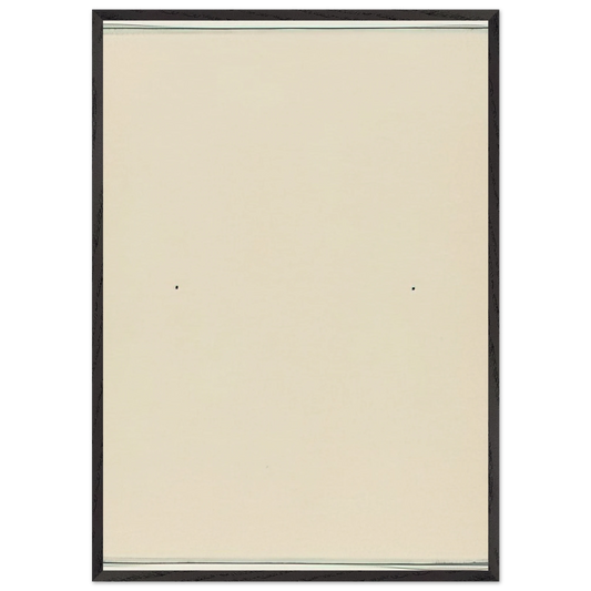 Conversion - Robert Ryman 70x100 cm / 28x40 inches Framed Art Print – Black Wooden Frame