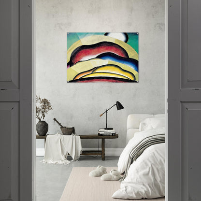 Sunrise - 1924 - Arthur Dove Acrylic Print - 70x100 cm / 28x40″ inches | Arthur Dove Wall Art | Arthur Dove Prints