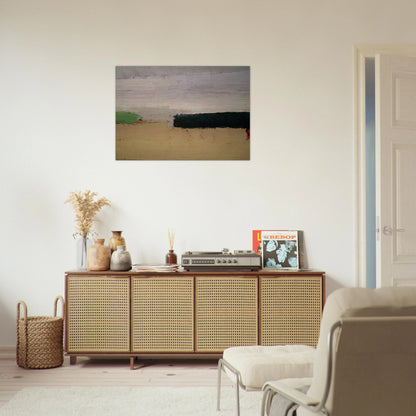 Paysage - 1952 - Nicolas de Stael Brushed Aluminum Print - 70x100 cm / 28x40 inches | Nicolas de Stael Aluminum Print | Nicolas de Stael Prints