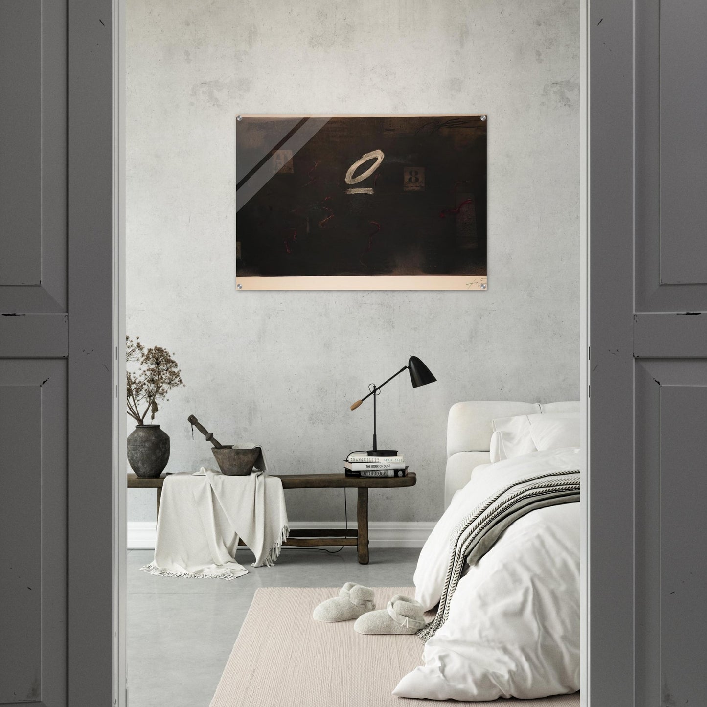 SOUS ZERO 1979 - Antoni Tapies Acrylic Print - 70x100 cm / 28x40″ inches