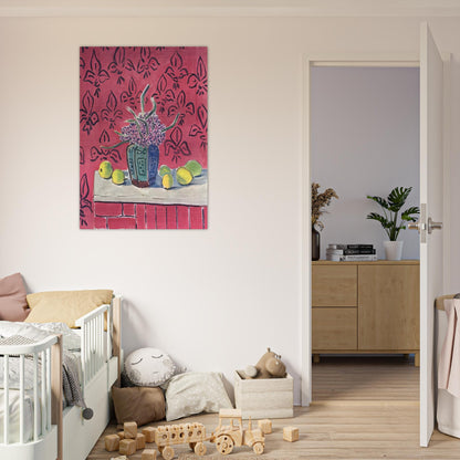 STILL LIFE WITH LEMONS 1943 - Henri Matisse Brushed Aluminum Print - 70x100 cm / 28x40 inches | Henri Matisse Aluminum Print | Henri Matisse Prints
