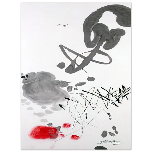 Chu teh Chun - MAR 08 NO 7 2008  75x100 cm / 30x40inches Fine Art Poster