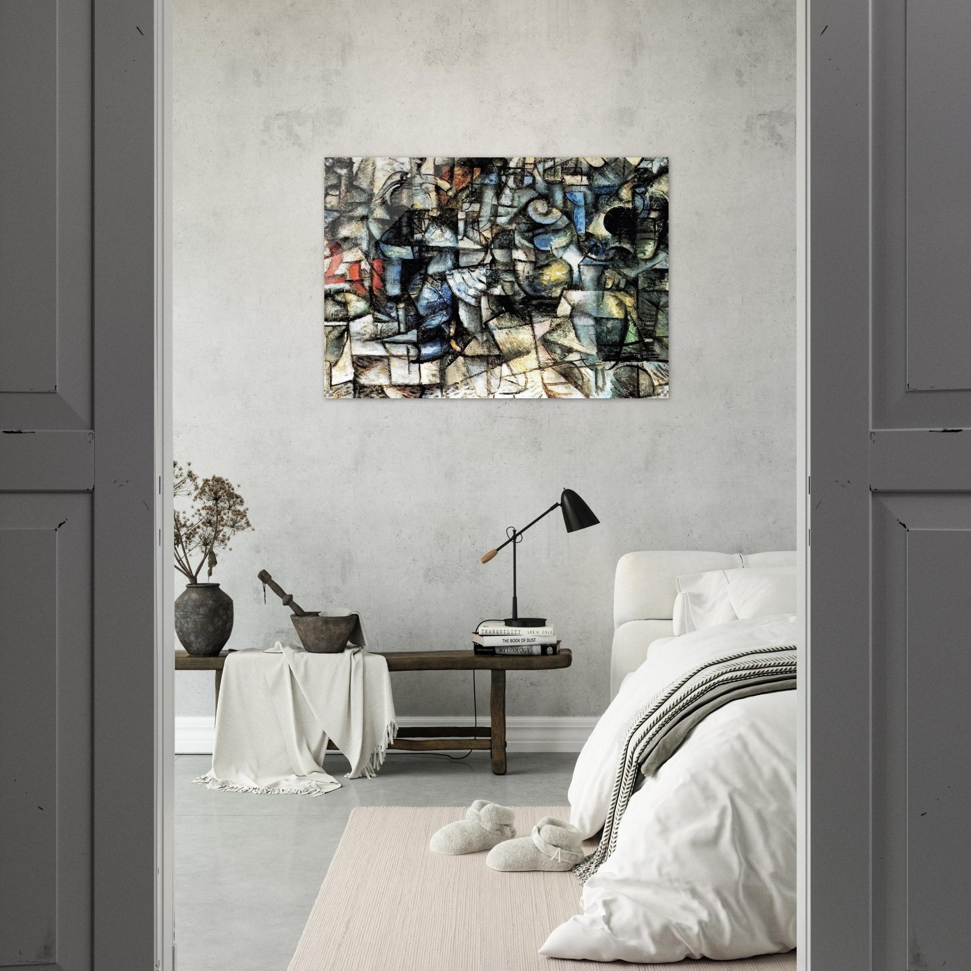RITMI DI OGGETTI 1911 - Carlo Carra Acrylic Print - 70x100 cm / 28x40″ inches