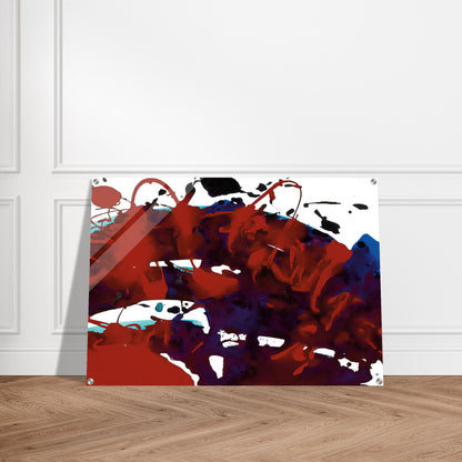 Untitled  SFP94-11  sff 1694  - Sam Francis Acrylic Print - 70x100 cm / 28x40″ inches