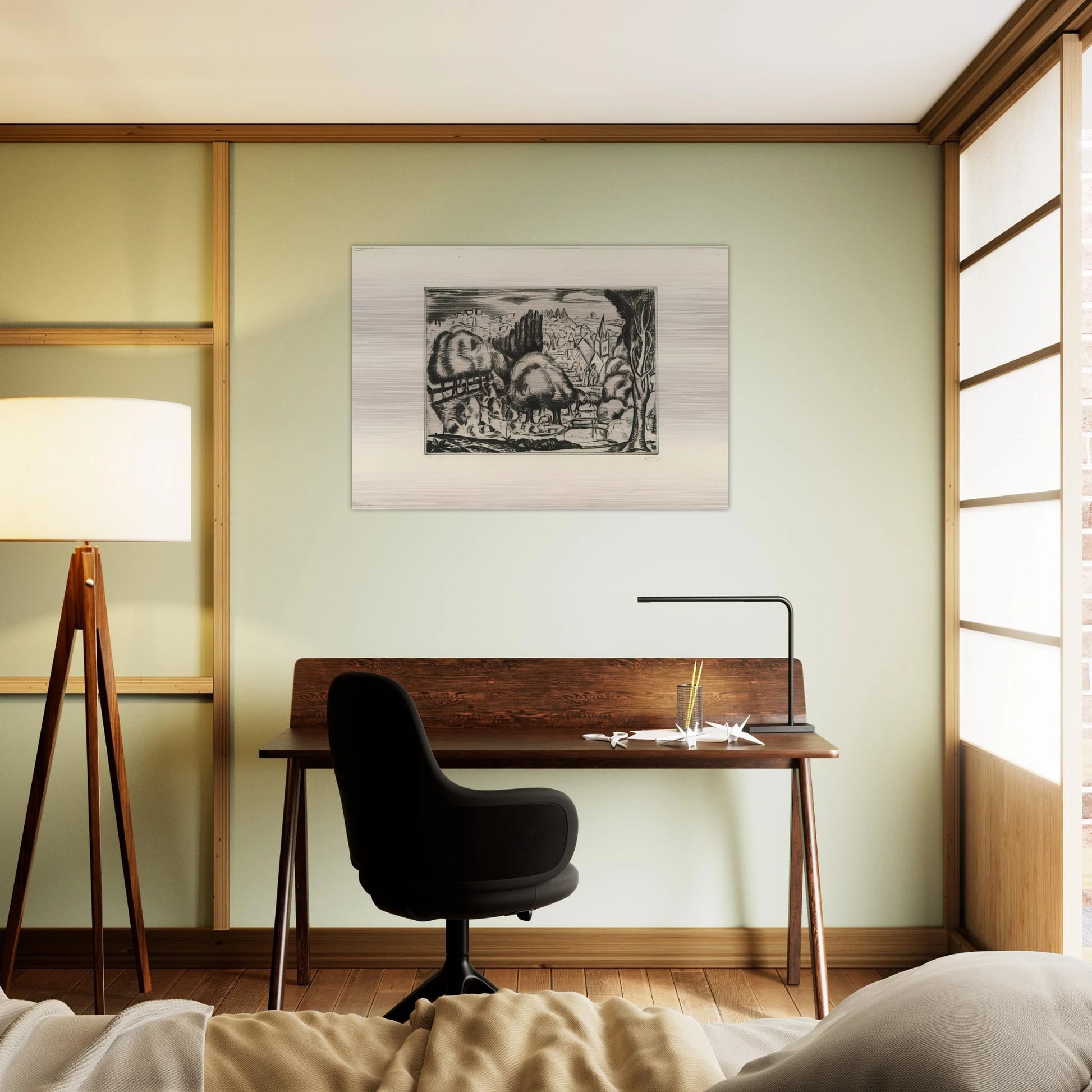 LANDSCAPE 1907 2 - Andre Derain Brushed Aluminum Print - 70x100 cm / 28x40 inches | Andre Derain Aluminum Print | Andre Derain Prints