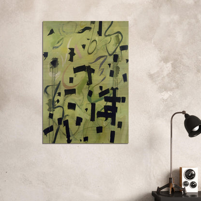 Number 12 - 1949 - Bradley Walker Tomlin Brushed Aluminum Print - 70x100 cm / 28x40 inches | Bradley Walker Tomlin Aluminum Print | Bradley Walker Tomlin Prints
