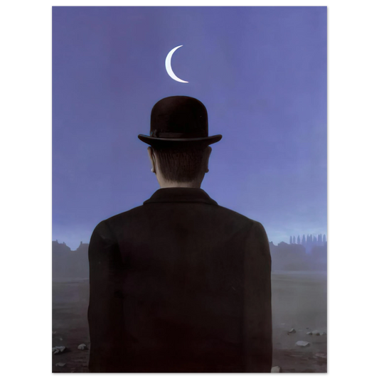 Rene Magritte - THE SCHOOLMASTER 1954  75x100 cm / 30x40inches Fine Art Poster
