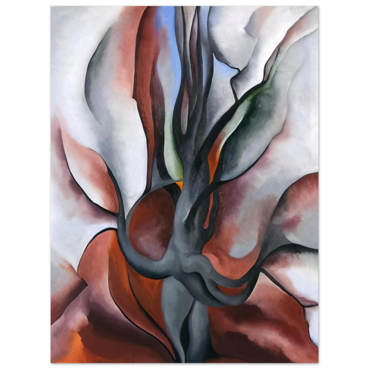 Georgia O'Keeffe - Autumn Trees - The Maple Fine Art Poster