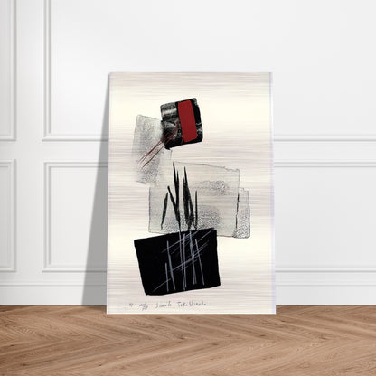 Simile - 1997 - Toko Shinoda Brushed Aluminum Print - 70x100 cm / 28x40 inches | Toko Shinoda Aluminum Print | Toko Shinoda Prints