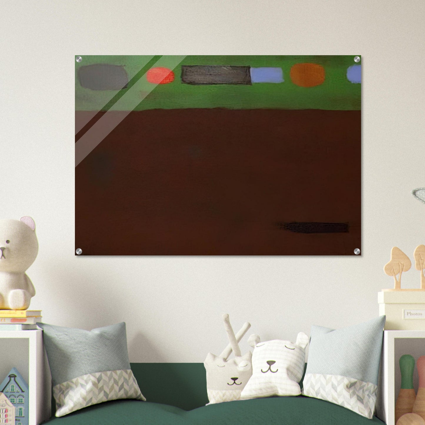 Mood - 1967 - Adolph Gottlieb Acrylic Print - 70x100 cm / 28x40″ inches