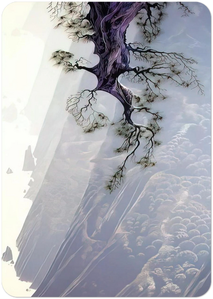 Mountain Rise By Eyvind Earle Pack of 10 Post Cards | Eyvind Earle Post Cards | A6 (10.5 x 14.8 cm) - 4.1 x 5.8 inches