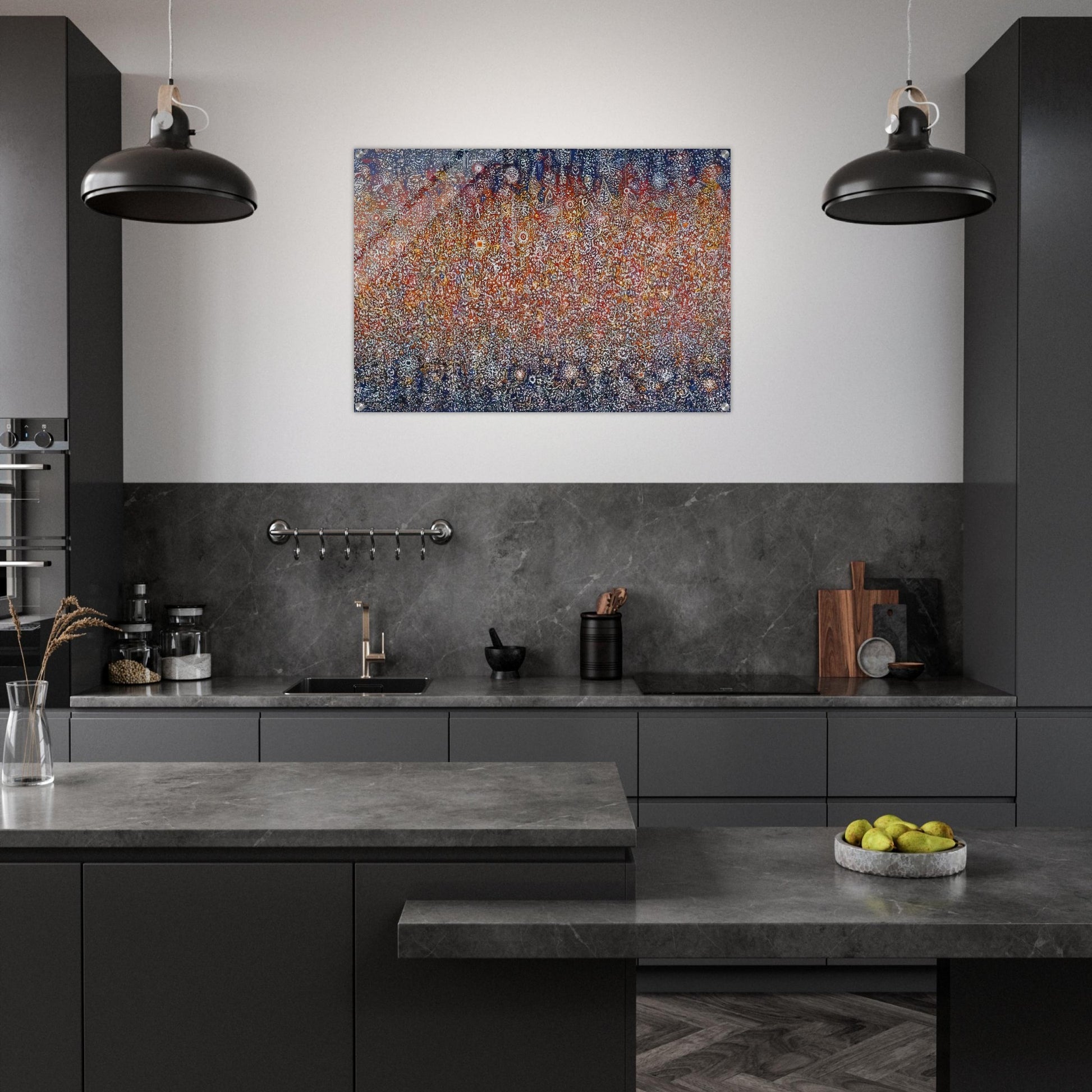 Celebration, Birth - 1976 - Richard Pousette-Dart Acrylic Print - 70x100 cm / 28x40″ inches