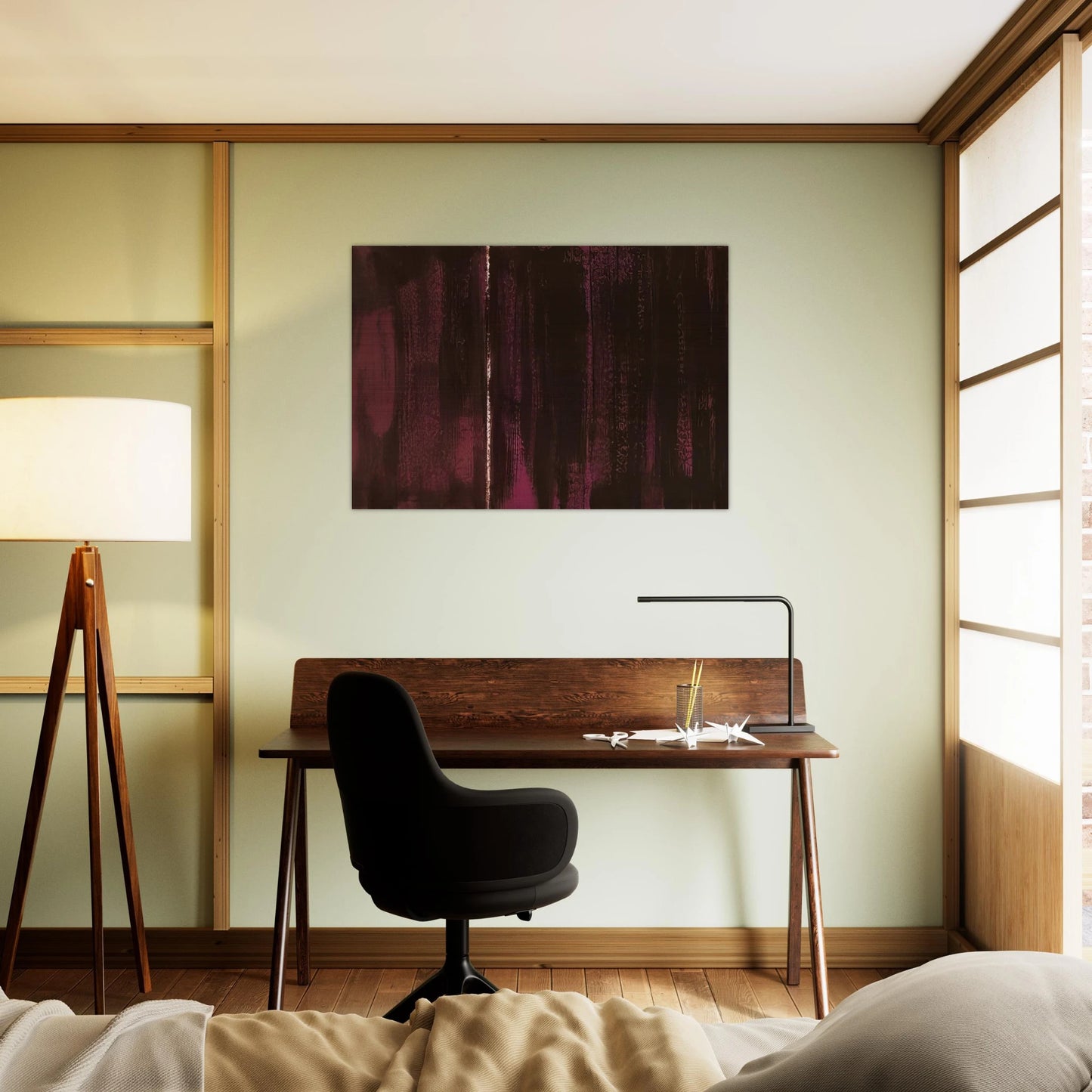Untitled 2 - Barnett Newman Brushed Aluminum Print - 70x100 cm / 28x40 inches | Barnett Newman Aluminum Print | Barnett Newman Prints