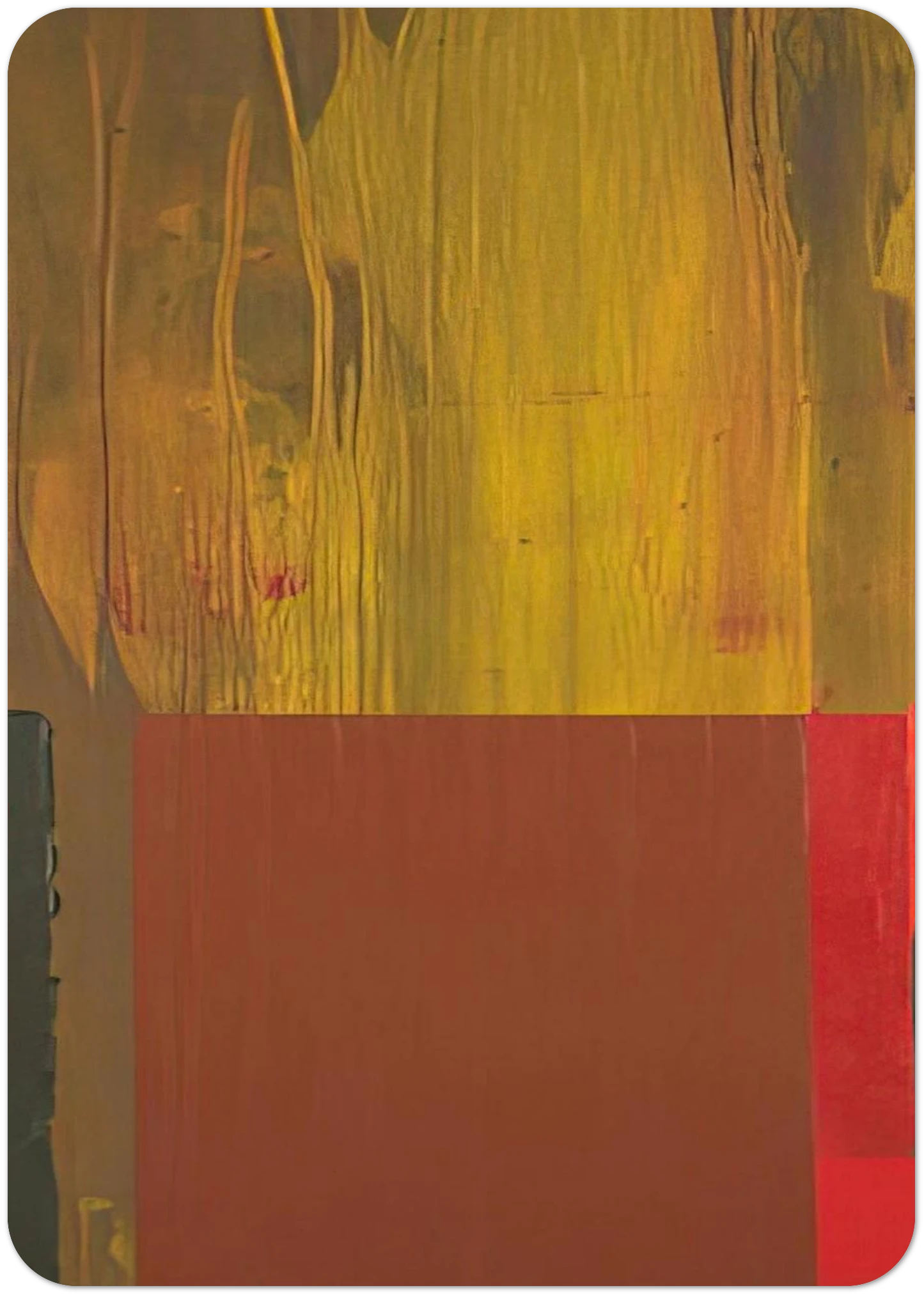 25. 4. 69 - 1969 By John Hoyland Pack of 10 Post Cards | John Hoyland Post Cards | A6 (10.5 x 14.8 cm) - 4.1 x 5.8 inches