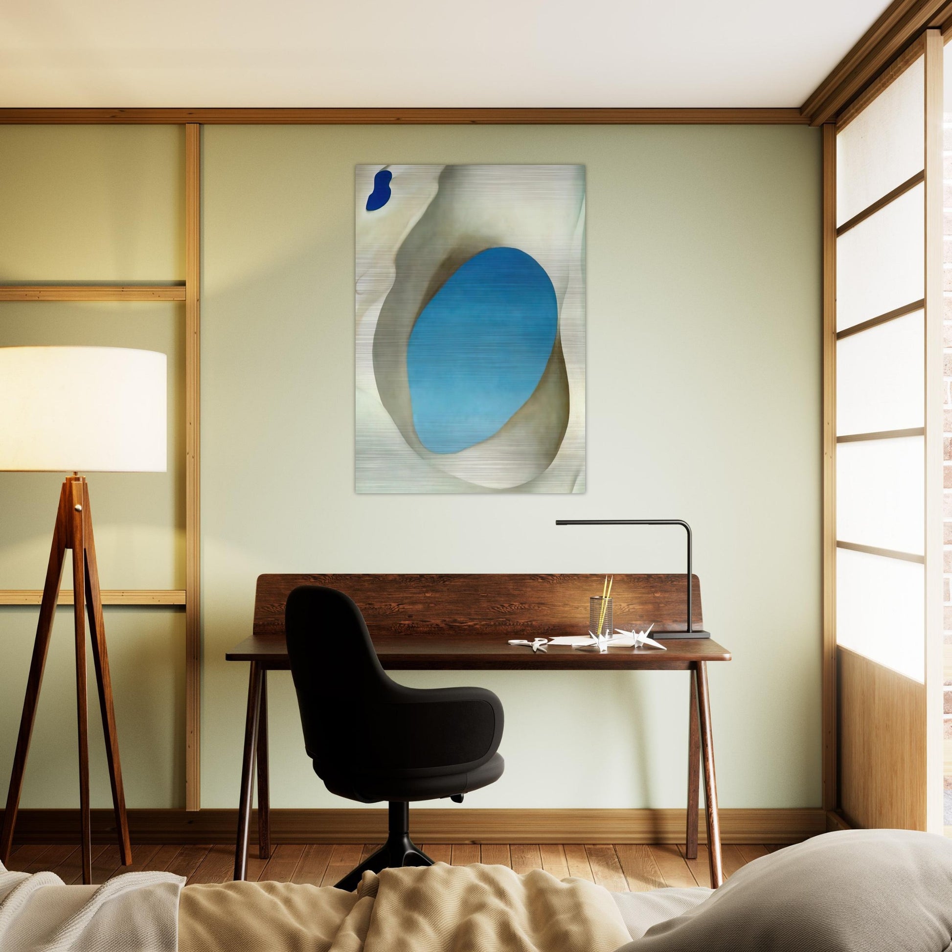 Pelvis III - Georgia O'Keeffe Brushed Aluminum Print - 70x100 cm / 28x40 inches | Georgia O'Keeffe Aluminum Print | Georgia O'Keeffe Prints