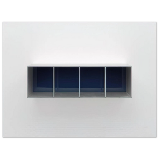 Donald Judd - Untitled Menziken - 1988  75x100 cm / 30x40inches Fine Art Poster