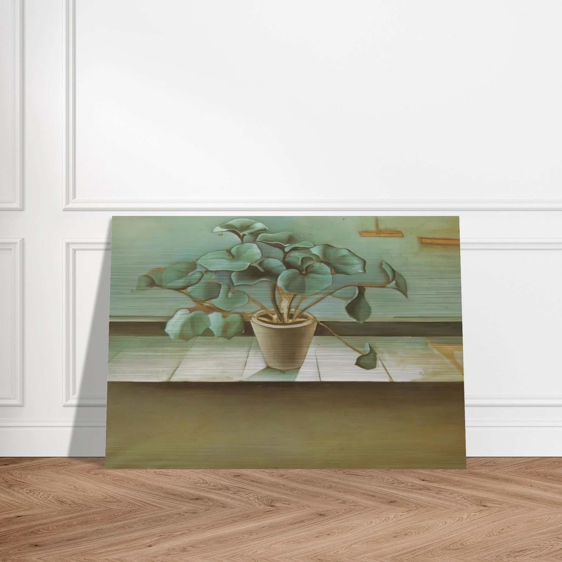 PLANT - Salvador Dali Brushed Aluminum Print - 70x100 cm / 28x40 inches | Salvador Dali Aluminum Print | Salvador Dali Prints