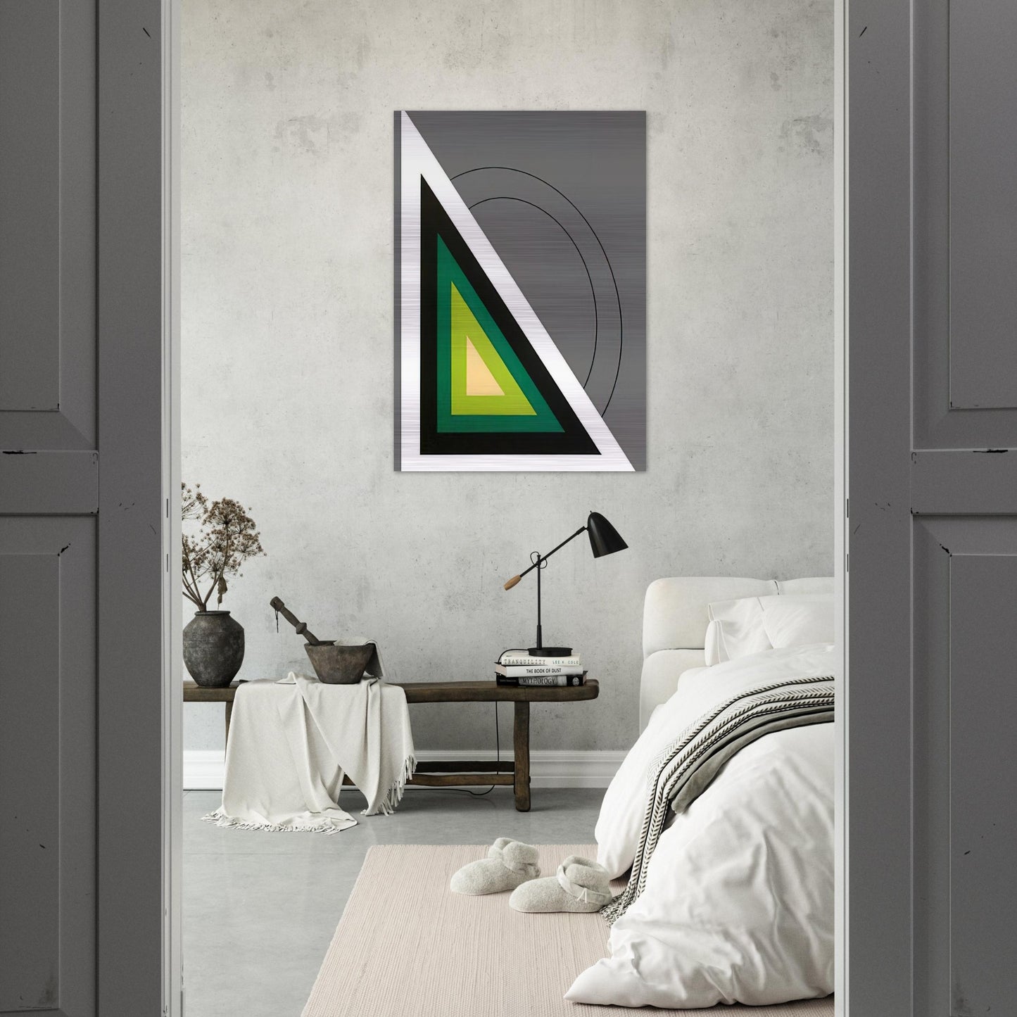 Untitled - Concretism - Carmelo Arden Quin Brushed Aluminum Print - 70x100 cm / 28x40 inches | Carmelo Arden Quin Aluminum Print | Carmelo Arden Quin Prints