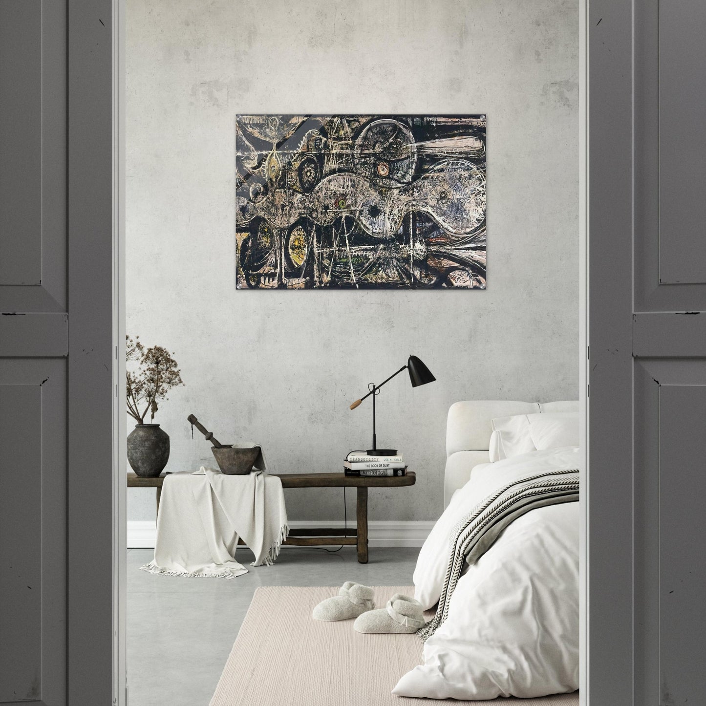 Undulation - 1942 - Richard Pousette-Dart Acrylic Print - 70x100 cm / 28x40″ inches | Richard Pousette-Dart Wall Art | Richard Pousette-Dart Prints