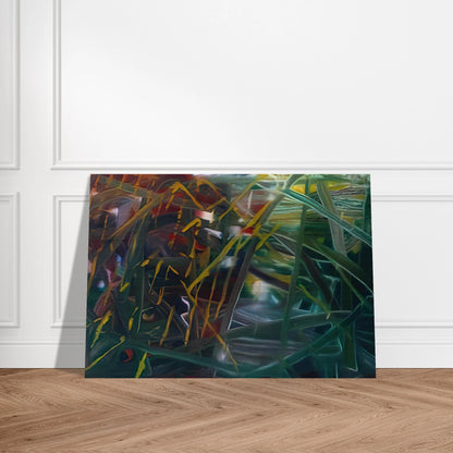 ABSTRACT PAINTING NO 439 - Gerhard Richter Brushed Aluminum Print - 70x100 cm / 28x40 inches | Gerhard Richter Aluminum Print | Gerhard Richter Prints