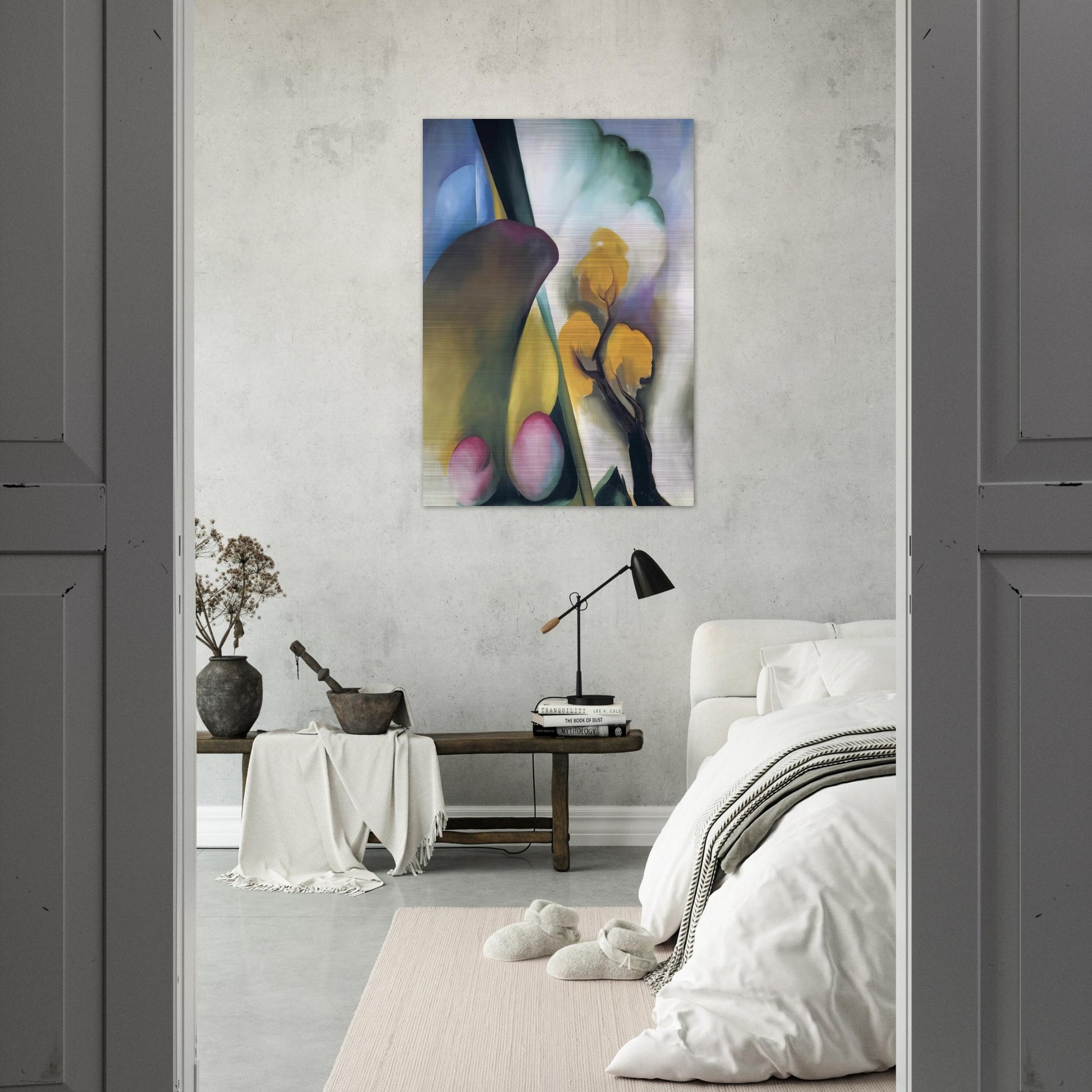 Spring - Georgia O'Keeffe Brushed Aluminum Print - 70x100 cm / 28x40 inches | Georgia O'Keeffe Aluminum Print | Georgia O'Keeffe Prints