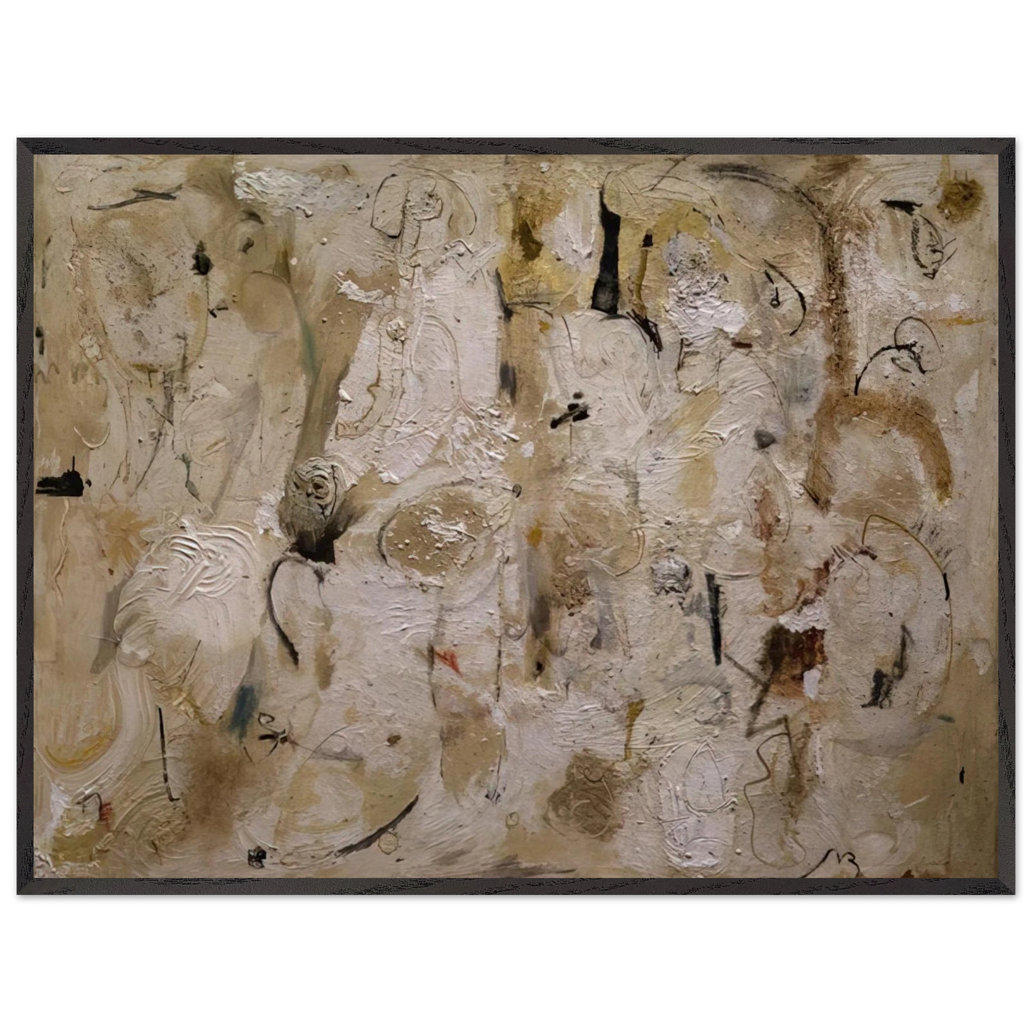 Helen Frankenthaler - Painted on 21st Street - 1951 Wall art - 20x25 cm / 8x10 inches - Fine Art Poster-canvas - -