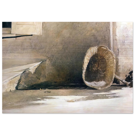 MONDAY MORNING - Andrew Wyeth Brushed Aluminum Print - 70x100 cm / 28x40 inches | Andrew Wyeth Aluminum Print | Andrew Wyeth Prints