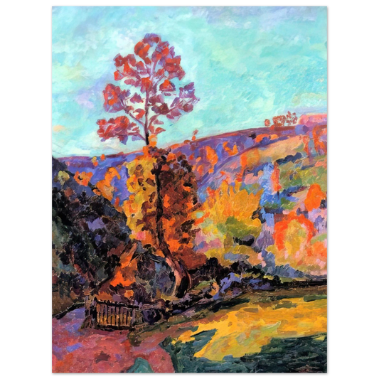 Armand Guillaumin - Paysage Ã  Crozant - 1917  75x100 cm / 30x40inches Fine Art Poster