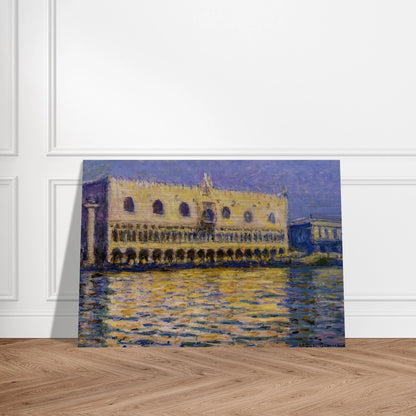 The Palazzo Ducale 2 - claude monet Brushed Aluminum Print - 70x100 cm / 28x40 inches | claude monet Aluminum Print | claude monet Prints