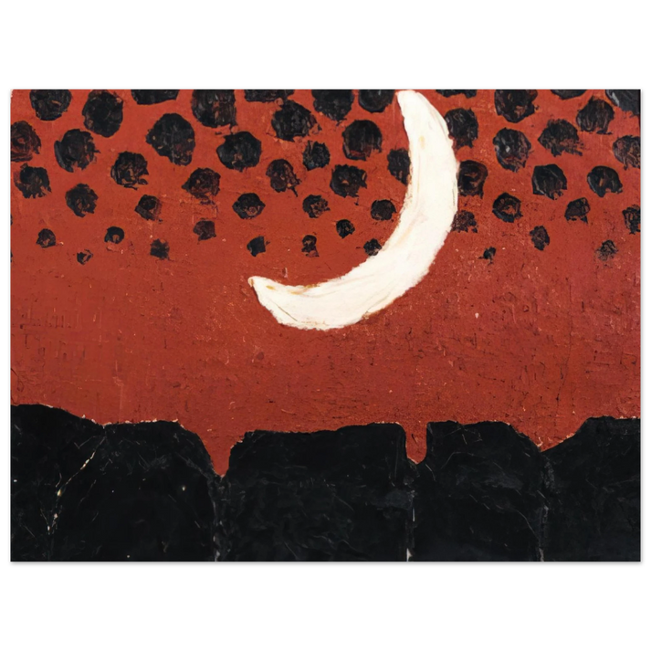 Forrest Bess - Untitled - 1957  75x100 cm / 30x40inches Fine Art Poster