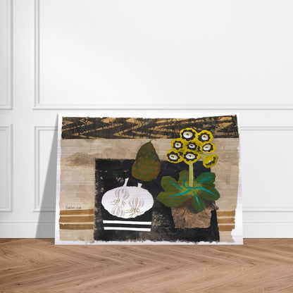 Auricula - 1996 - Mary Fedden Brushed Aluminum Print - 70x100 cm / 28x40 inches | Mary Fedden Aluminum Print | Mary Fedden Prints