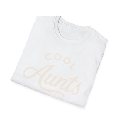 T-shirt du Cool Aunts Club, T-shirt rigolo pour tante, T-shirt graphique "Meilleure tante jamais", T-shirt mignon et impertinent pour la famille