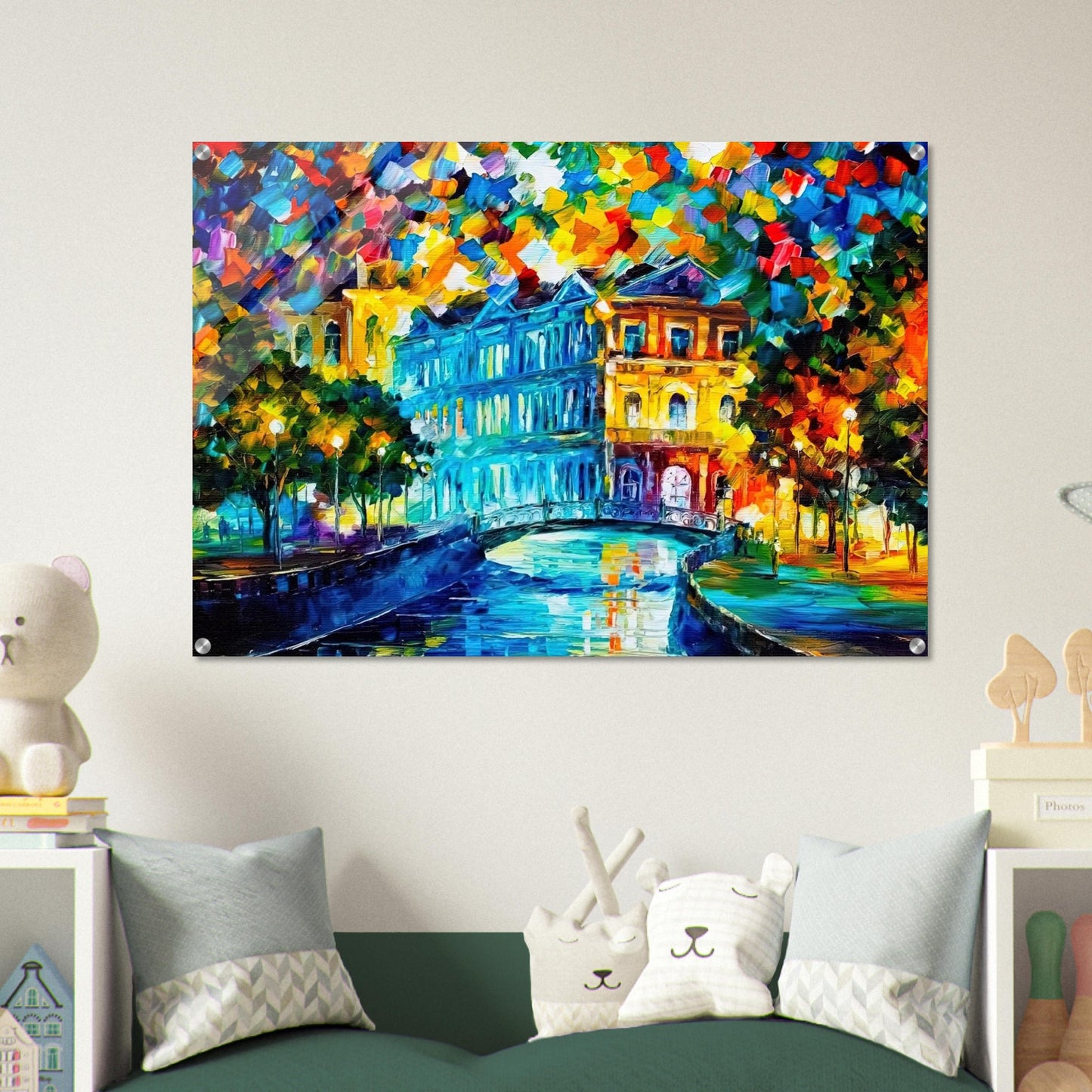 Leonid Afremov - Leonid Afremov Acrylic Print - 70x100 cm / 28x40″ inches