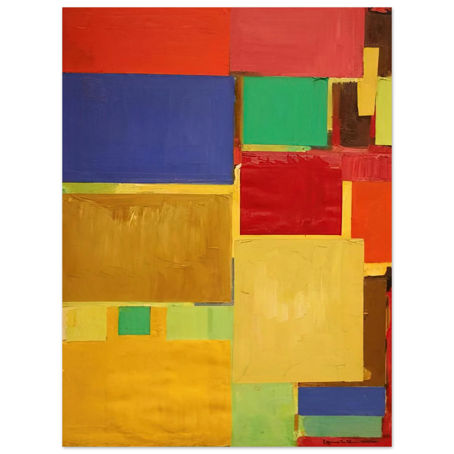 Hans Hofmann - Cathedral  75x100 cm / 30x40inches Fine Art Poster