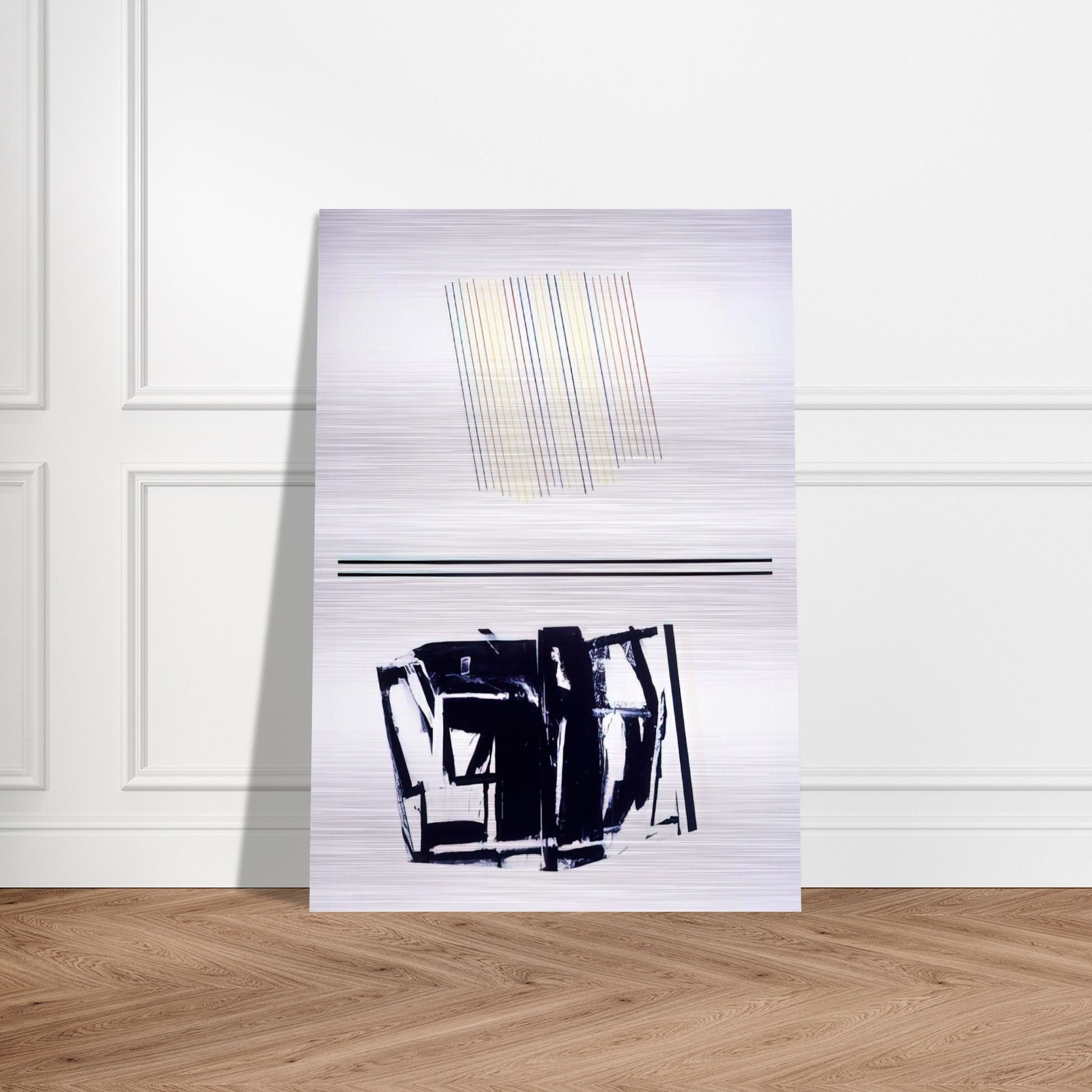Mother Of All Paintings - 1990 - Ronnie Landfield Brushed Aluminum Print - 70x100 cm / 28x40 inches | Ronnie Landfield Aluminum Print | Ronnie Landfield Prints