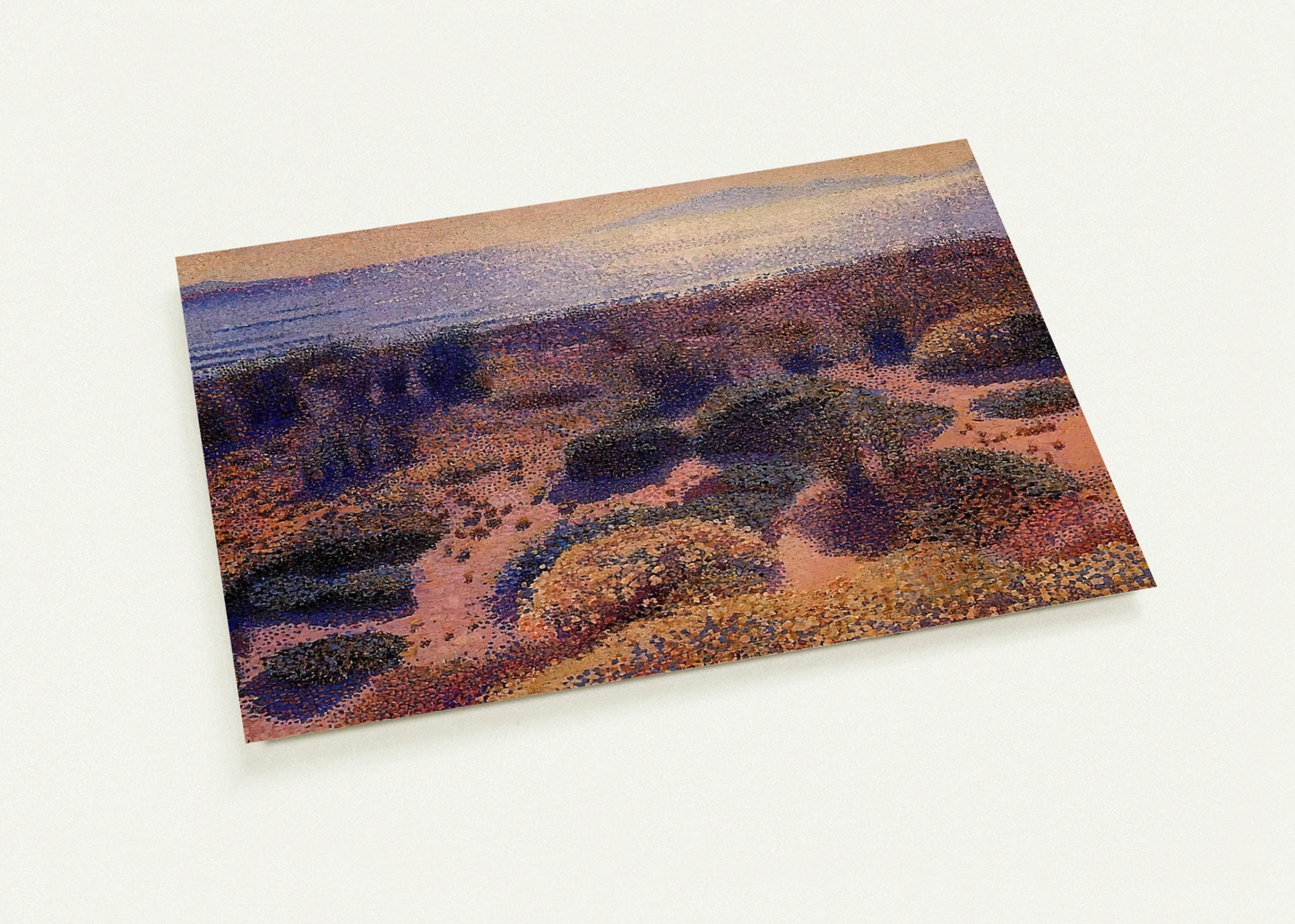 Plage de la Vignassa By Henri-Edmond Cross Pack of 10 Post Cards | Henri-Edmond Cross Post Cards | A6 (10.5 x 14.8 cm) - 4.1 x 5.8 inches