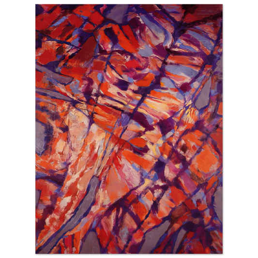 Alfred Manessier - Terre assoiffÃ©e I - 1966  75x100 cm / 30x40inches Fine Art Poster