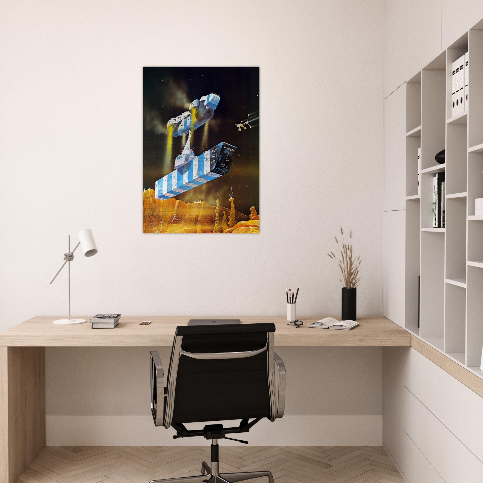 Chris Foss - Chris Foss Brushed Aluminum Print - 70x100 cm / 28x40 inches | Chris Foss Aluminum Print | Chris Foss Prints