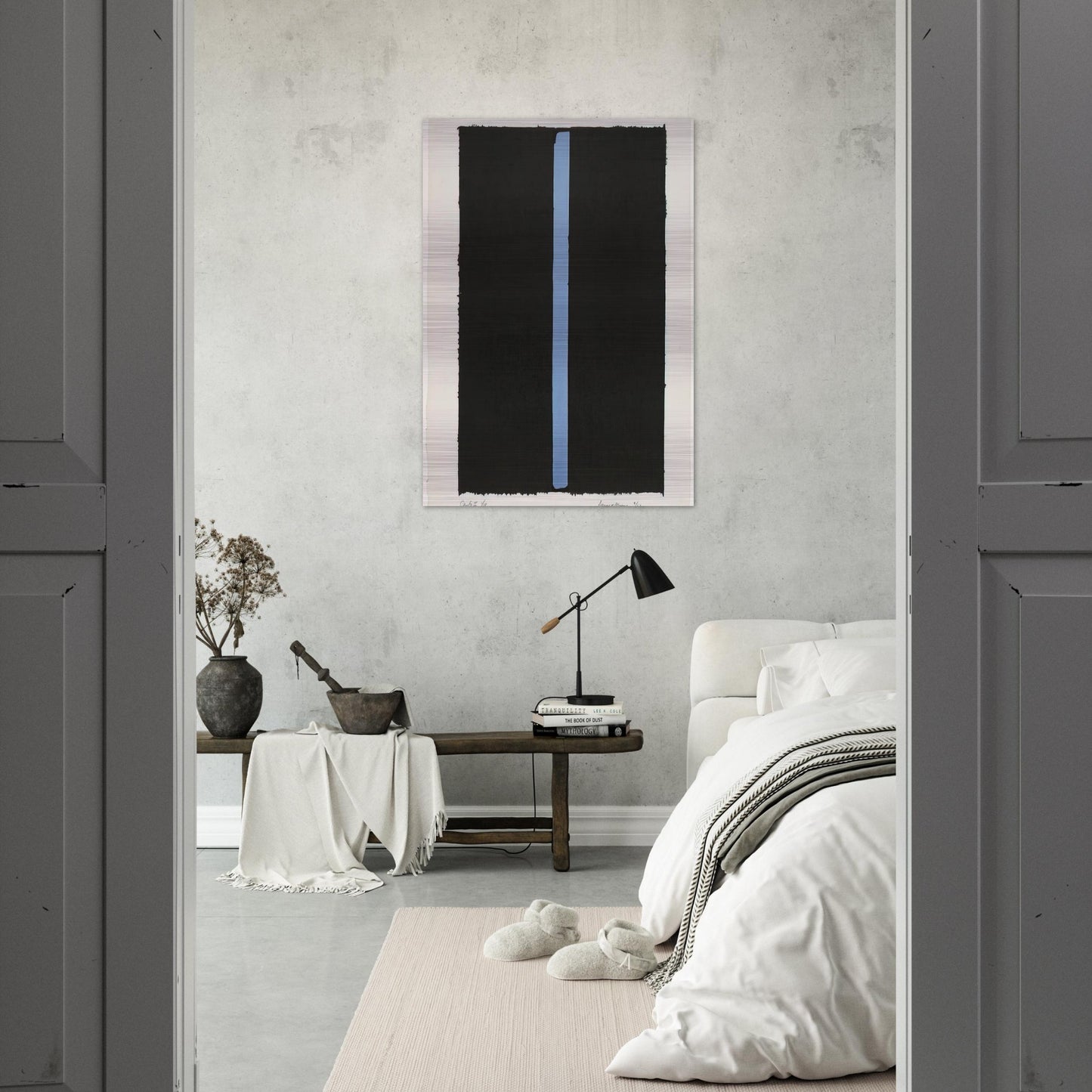 Canto II - Barnett Newman Brushed Aluminum Print - 70x100 cm / 28x40 inches | Barnett Newman Aluminum Print | Barnett Newman Prints