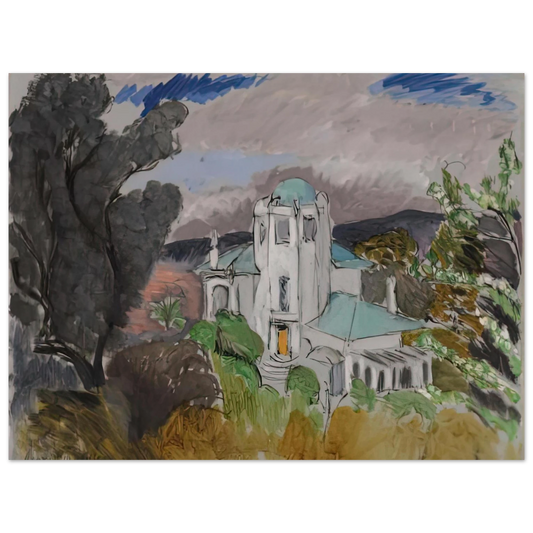 Henri Matisse - BLUE VILLA 1918  75x100 cm / 30x40inches Fine Art Poster