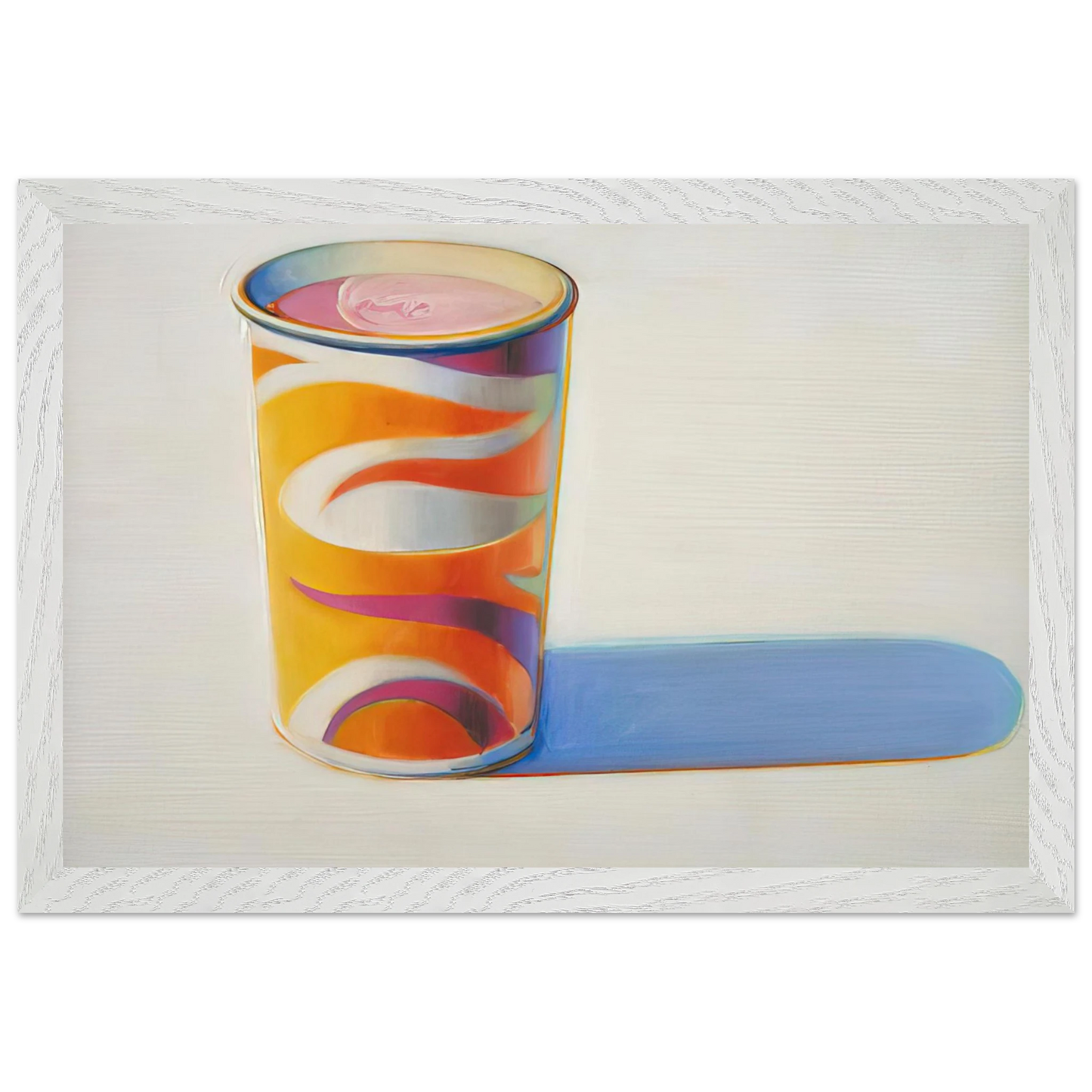 Wayne Thiebaud - Drink Cup - 1972 Wall Art - 60x80 cm / 24x32 inches - Fine Art Poster - -