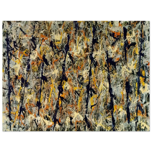 Jackson Pollock - BLUE POLES NUMBER 11 1952 1  75x100 cm / 30x40inches Fine Art Poster