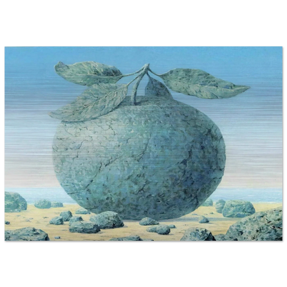 THE GREAT TABLE 1963 - Rene Magritte Brushed Aluminum Print - 70x100 cm / 28x40 inches | Rene Magritte Aluminum Print | Rene Magritte Prints